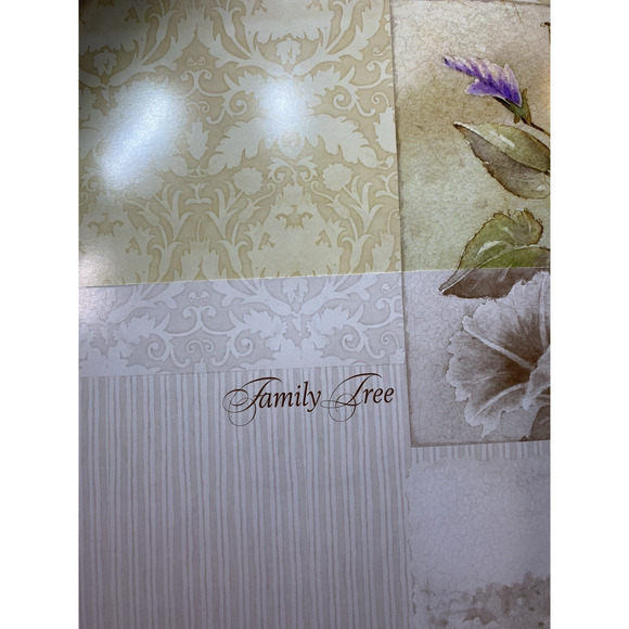 Mothers Memories Journal Keepsake Binder Pockets Acid Free Hummingbird Flowers - Picture 13 of 16